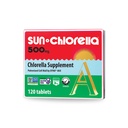 Sun Chlorella 500mg Whole Body Wellness Green Algae Superfood Supplement - Immune Defense, Gut Health, Natural Oczyszczanie, Energy Boost - Chlorofil, B12, Żelazko, Białko - Non-GMO - 120 Tabletki