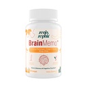 Memory Focus Supplement - Wsparcie Mózgu z Omega-3, Bacopa i Plasmalognes dla Ulepszonej Funkcji Kognitywnej - Koncentracja i Pamięć - Nie-GMO, 60 Softgels