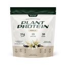 Supplement Snap Organic Plant Based Vegan Protein Powder Nitric Tlenki wzbogacające Białko Proszek, Fasola waniliowa, BCAA Amino Acid for Muscle Growth, Performance & Recovery - 30 Servings (Vanilla)