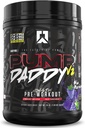 Pompa RYSE Daddy V2 Pre Workout Proszek - Noel Deyzel Podpis - Błękitna Malina - Nie-Stim Suplement z Citrulline, Kreatyna i Beta Alanine do pomp, Wytrzymałość i Siła - 40 Sługi