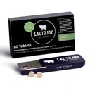 LaktoJoy Lactase Pills 14,500 I 80 Kawałki I Potężne Enzymy Lactazy dla Laktozy Nietolerancja I Ultra Czysta Lactaza dla Ulepszonego Spożywania I Nie Krzemowy Dwutlenek, Brak sztucznych aromatów, Brak Sukralozy