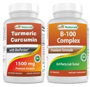 Kurkumina kurkuminowa 1500mg & B- 100 Complex