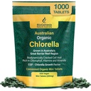 Biogeneza Organic Chlorella Mini Tablets - 1000 Count (200mg) < 124; Australian Grown < 124; Rich in Chlorophyll, Vitamin & Minerals < 124; Supports Energy & Immunity < 124; Vegan Mini Tablets