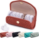 BAGSFY Cotygodniowy Pill Organizator 2 razy dziennie w Cute Fabric Pill Case, Medicine Bag, AM PM Pill Box 7 Day, Przenośne Medication Travel Case for Pills, Witaminy, Oleje rybne, Suplementy.