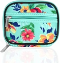 Serfeymi Cotygodniowy Travel Pill Pill Case for Purse z usuwalną 7-dniową Pill Box, Modne Travel Medicine Organizer Pill Container for Medicine, Witamina, Suplement - Green 01
