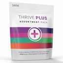 Le- Vel Thrive Plus Akcesoria Pakiet Suplement odżywczy Sampler, 30 Płynne, Gummy, Kapsułki Kapsułki Kawałki, 30 Paszy, Wygodne Wellness Variety