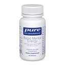Pure Encapsulations Rapid Mental Energy - Vegan Memory Supplement to Support Brain Health - Ginkgo Biloba Extract, Alpinia Galanga & American Ginseng Extract - Non- GMO & Gluten- Free - 30 Kapsułki