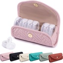 BAGSFY Cotygodniowy Pill Organizator 2 razy dziennie w Cute Fabric Pill Case, Medicine Bag, AM PM Pill Box 7 Day, Przenośne Medication Travel Case for Pills, Witaminy, Oleje rybne, Suplementy.