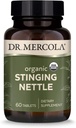 Dr. Mercola Organic Stinging Nettle Suplement diety, 60 Służenia (60 Tabletki), nie GMO, Gluten Free, Soy Free, USDA Organic