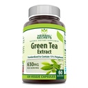 Herbal Secrets Green Tea Extract 630 Mg Na Podawanie 124; Veggie Capsule Supplement Agregat 124; Non-GMO Agregat 124; Gluten Free Agregates 124; Made in USA (1 Pack, 120 Count)