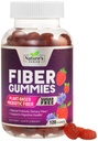 Fiber Gummies dla dorosłych, Sugar Free Daily 4g Gummy Fiber Supplement, Prebiotic Gummy Digestive Health Support - Plant Based Soluble Chews, Prebiotics Supports Regularność i trawienie - 120 Gummies