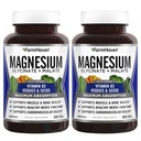 FarmHaven Magnezu Glycinate & Malate Complex w / Witamina D3, 100% Chelated for Max Absorption- Bone Health, Nerves, Mięśnie, 240 Kapsułki, 120 Dni