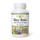 Ziołowe Czynniki Sen Relax Formuła przez naturalne Czynniki, Natural Seep Aid z Valerian Root, Passion Flower i Skullcap, Non-GMO, 90 kapsułek (90 porcji)