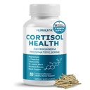 CORTISOL Health Ashwagandha 15- in-1 Suplement z Magnezu Phosphatidylserine L- Theanine Rumianek Rhodiola Rosea Licorice Święty Basil - Made in USA