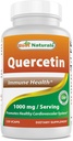 Best Naturals Quercetin 1000 mg / Serving 120 Veggie kapsułki (120 Count (Pack of 1))