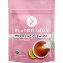 Flat Tummy Weekend Cleanse Tea - 30 Day Program - Wszystkie naturalne Colon Cleanse w / Senna i Dandelion Root, Zapewnia Bloating Relief dla kobiet - Detox Cleanse dla wsparcia trawienia i gazu
