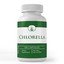 Pure Original Składniki Chlorella, (100 Kapsułki) Zawsze Czysty, Brak dodatków lub wypełniaczy, Laboratorium zweryfikowane