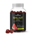 Shilajit Gummie - Pure Himalayan Shilajit Suplement z kwasem Fulvic - 1000mg Natural Shilajit Pure Energy Support - Sugar-Free Malina Watermelon Flavor - Wegan, Non-GMO, Gluten- Free - 60 Count