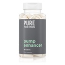 Pure for Men Pump Enhancer | Pre Workout Supplement for Muscle Pump, Stamina and Increased Blood Flow | Nitric Oxide Booster with L-Arginine & L-Citrulline | Focus and Energy Support | 90 Count
