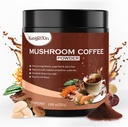 Grzyb w proszku do kawy - Grzyb w proszku Suplement z grzywą Lwa, Hericium Erinaceus, Ganoderma Lucidum, Cordyceps Militaris, Shiitake 124; Grzyb błyskawiczna kawa 124; 50 Służenie