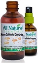 Nano Colloidal Mineral Supplement Miedź cieczowa Mineral 2oz 240ppm Butelka Kosher Certyfikat wszystkie naturalne dla dorosłych, Mężczyźni, Kobiety, Dzieci (Spray)