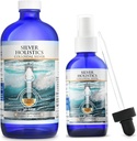 Silver HOLISTICS Colloidal Silver Liquid Bundle - Zawiera Colloidalne Silver Spray (4 OZ) & Refill Solution (16 OZ) z bezpłatnym kroplomierzem - Suplement wsparcia immunologicznego dla dzieci, dorosłych, & Zwierzęta domowe