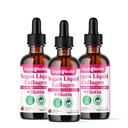 LIQUIDHEALTH 100% Vegan Collagen Plus Biotin 100,000mcg płynne krople - Płynny Collagen na bazie plantacji dla kobiet i mężczyzn - Wzrost włosów i paznokci, Zdrowie skóry, Zwiększa Metabolizm - Made in USA, Non-GMO (3 Pack)