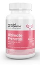 Nutri Najwyższa Witamina Prenatalna, Suplement Witaminy Prenatalnej dla kobiet z wysoce wchłanialnym folianem metylu, One per Day Prenatal Multivitamine z żelaza, Kosher, Kapsułki, 90 Liczba