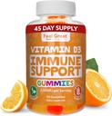 Poczuj Gummeje wielkiej witaminy D dla dorosłych 124; Tropikalny aromat wegetariański żucie witaminy D 2000 iu 124; Immune Supplement Supplement Amend124; Gluten Free Amend124; 45 Day Supply