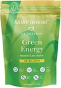 Kathy Ireland Super Greens Energy Powder, Clean Energy Drink Mix with Matcha & Green Tea, Immune & Digestive Support Supplement, No Added Sugar, Meyer Lemon Flavor, 7.4 oz