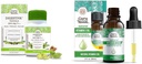 GuruNanda Digestiva Triphala (240 tabletek) & Oil witaminy E (2 Fl Oz) - Pomaga w trawieniu, Pomaga w Bloating & Zaparcia, Suplement diety z Amla, Haritaki & Bibhitaki
