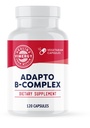 Vimergy Adapto B Complex, 120 Servings - Wysoka moc z 8 B Witaminy, Rhodiola & Hawthorn Berry - Wspiera mentalną energię, Kognition, Mood - Non-GMO, Kosher, Wegan, Paleo, No Gluten, No Soy