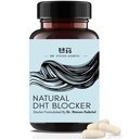 Dr Steven Gabriel Natural DHT Blocker for Women and Men - Suplement do wzrostu włosów z piłą Palmetto, Stinging Nettle, Pygeum Bark, Pumpkin Seed Oil Capsules (60 Caps)