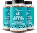Chanca Piedra Stone Breaker 3- Pack Bundle - Naturalny Rozpuszczalnik, Nerki Cleanse & Suplement do pęcherzyka żółciowego - Detoksykować Trakt moczowy, Flush Impurities, Clear System - 180 Kapsułki