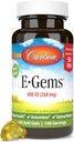 (268 mg), Witamina E ze źródła naturalnego, Optimal Wellness, 140 żel miękkich