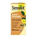 Senokot Extra Siła Naturalne roślinne Laksywant dla delikatnej Overnight Relief Okazjonalne zaparcia, 36 Hrabia