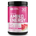 Optimum Nutrition Amino Energy - Wstępne ćwiczenia z zielonej herbaty, BCAA, Amino Acids, Keto Friendly, Green Coffee Extract, Energy Powder - Arbuz, 30 Servings (Packaging May Vary)