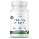 TAHIRO Vegan Omega-3 Softgels - Suplement bazujący na plantacjach z DPA, DHA & EPA - Składniki odżywcze dla mężczyzn, kobiet i kobiet w ciąży - Wspiera zdrowie mózgu - Prenatal & Joint Supplements, 1000mg