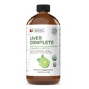 Wątroba Complete 16oz Support Liquid - Milk Tistle, Chanca Piedra & Dandelion Root - Herbal Cleanse Supplement - Non-GMO, Składniki organiczne