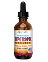 ANUMED - Lipotropiczne złożone krople płynne z witaminą B12, B6, Kwas foliowy, Cholina, Inozytol dla zdrowia wątroby, Natural Cleanser, Detox + zwiększa naturalne poziomy energii. Wegan, Non-GMO, Gluten- Free (2oz)