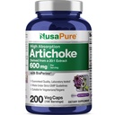 NusaPure Artiduck 20: 1 Extract, 600 mg Ekwiwalent 12 000 mg 200 Veggie caps (Non-GMO, Gluten Free)