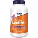 Teraz żywności Suplementy, Lecytyna 1200 mg z naturalnie występujących fosfotydylocholina, 200 Softgels