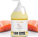 Salmon Oil for Dogs by Buddy 's Best - 1 Gallon (128oz) 124; 100% Norweski olej rybny 124; Humanity-Grade & Odorless 124; Omega 3 Suplement do płaszcza i łączenia
