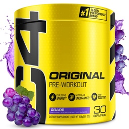 Celucor C4 Oryginalne wstępne ćwiczenia w proszku cukrów cukrowych Bezpłatny trening energii dla mężczyzn i kobiet 150mg kofeiny + Beta Alanina + Kreatyna - 30 Sług (Packaging May Vary)