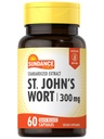 Sundance St. John 's Kapsułki 124; 300 mg 124; 60 Hrabia 124; Non- GMO i Gluten wolny standardowy ekstrakt
