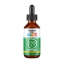 BIORAY Kids NDF Focus, Citrus - 2 fl oz - Wspiera funkcje kognitywne, zwiększa klarowność i promuje stałe poziomy energii - Non-GMO, Wegetarianin, Gluten Free - 1-2 Miesiąc dostaw