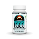 Źródło Naturals EGCG, przeciwutleniacz i aktywator termogeniczny z zielonej herbaty, 350mg - 60 tabletek
