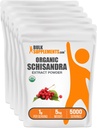 BulkSupplements.com Organic Schisandra Extract Powder - Schisandra Supplement, from Schisandra Berries - Herbal Supplement, Gluten Free - 1000mg na jedną porcję, 5kg (11 funtów) (opakowanie po 5 sztuk)