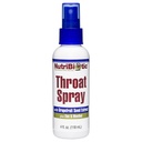 Nutric Biotic - Throat Spray z GSE, 4 Fl. Oz 124; Delikatne i kojące ból gardła Wsparcie z grejpfrutowy Seed Extract, Cynk & Menthol Between 124; Alkohol wolny i nieleczony