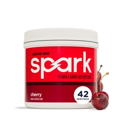 AdvoCare Spark - Energy Drink Mix - Suplement witaminy i aminokwasów - Wsparcie energii i ostrości - Przenośne wsparcie immunologiczne - Bez cukru - Cherry, (10.5 oz)